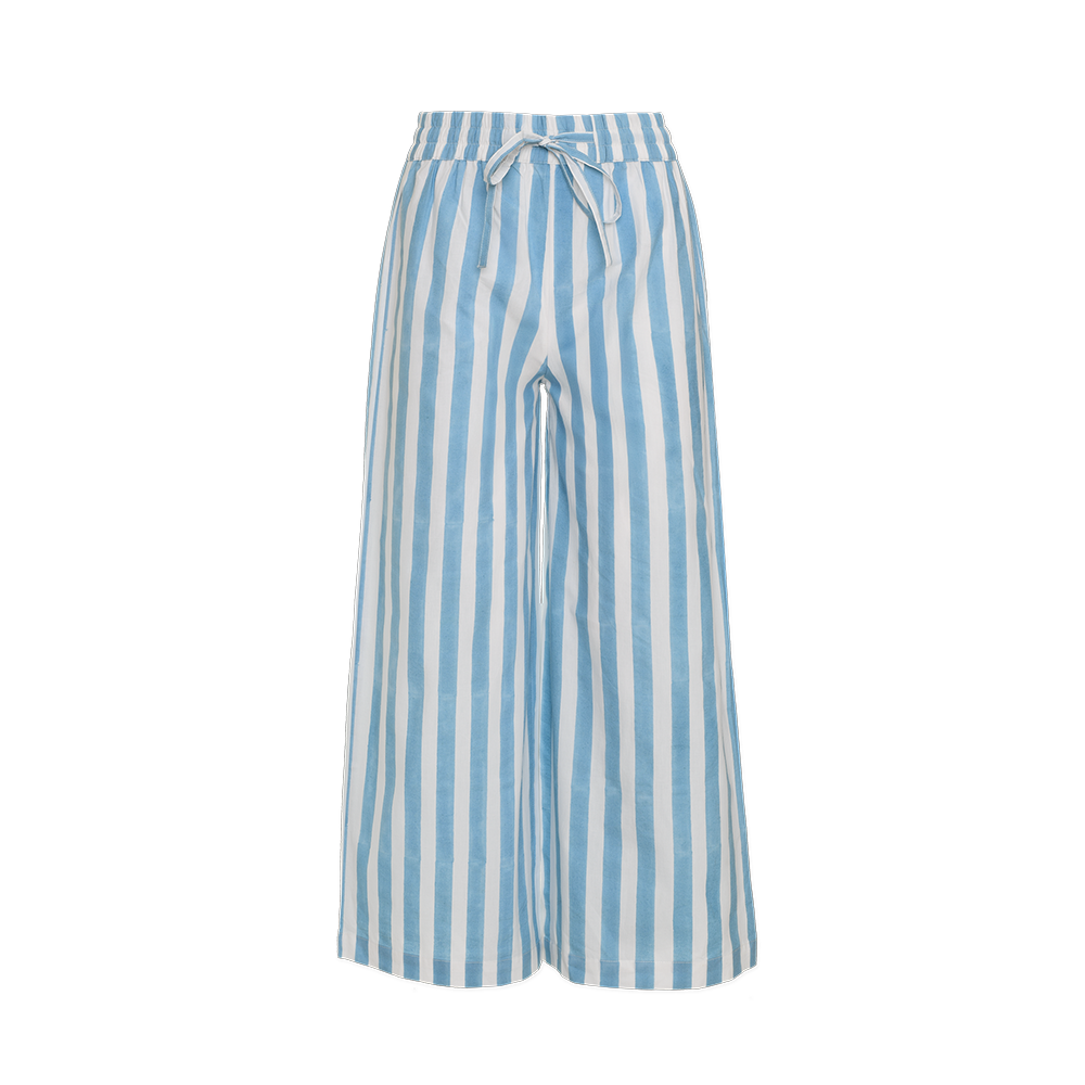 Drawstring Pants in Thick Stripes