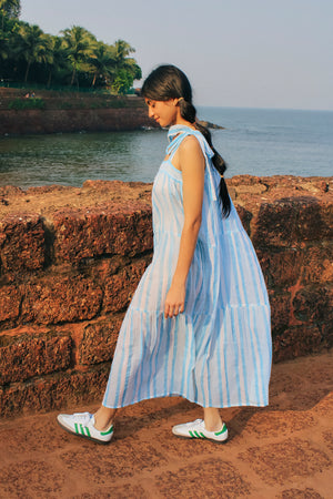 Final Sale: Winslow Dress in Cornflower Blue