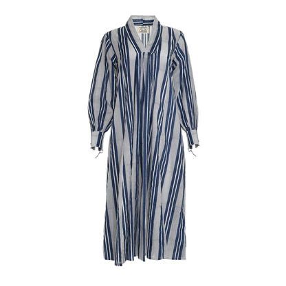 Leo Dress in Seaside Stripes