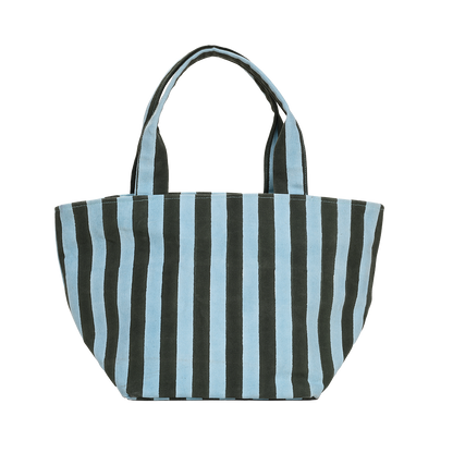 Lisbon Tote in Thick Stripes