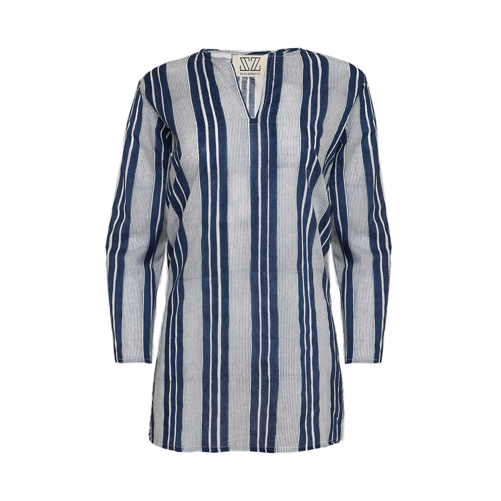 Primavera Tunic in Seaside Stripes