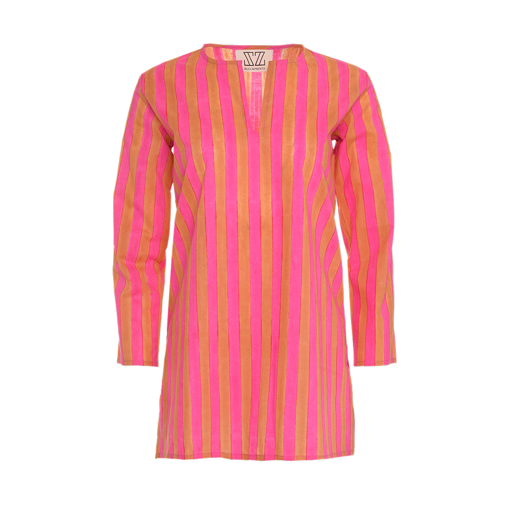 Primavera Tunic in Thick Stripes