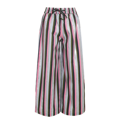 Drawstring Pants in Multi Stripe