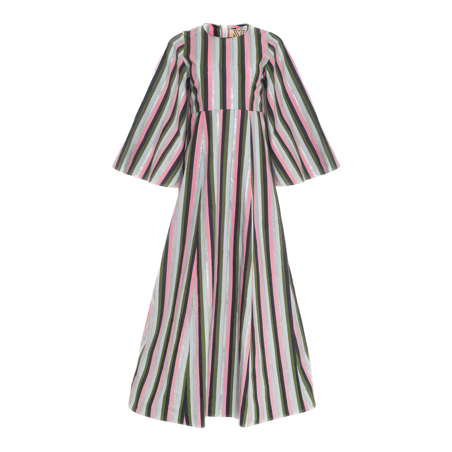 Stevie Dress in Multi Stripe