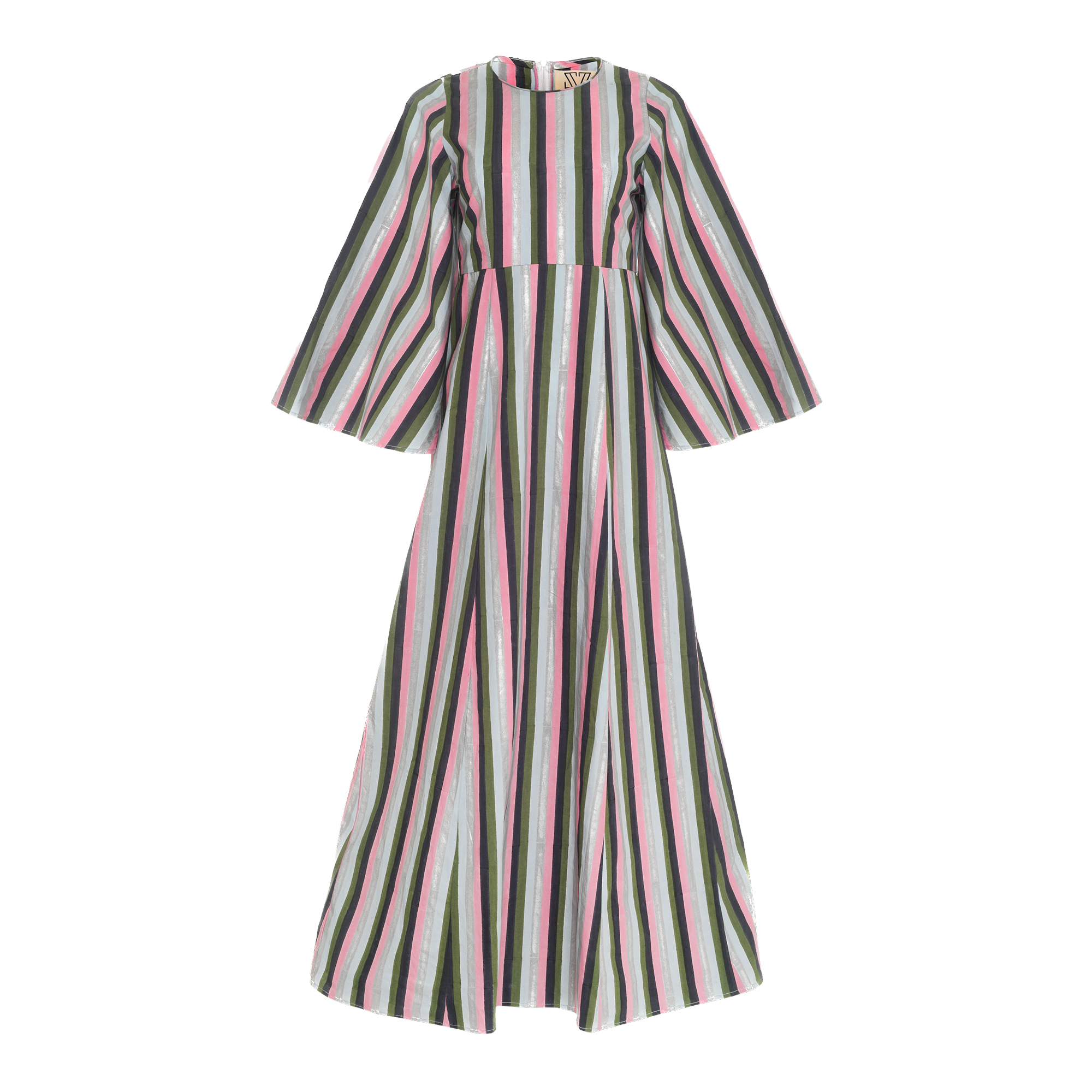 Stevie Dress in Multi Stripe