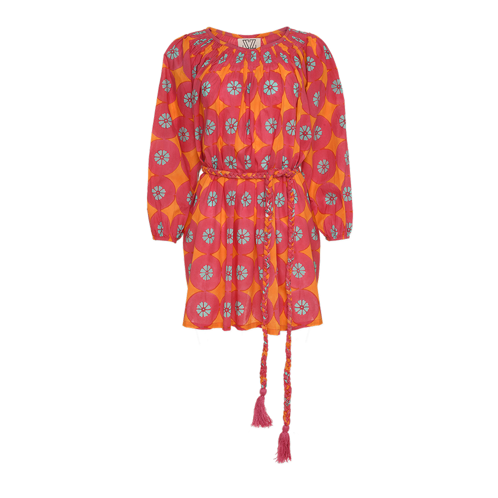 Ruby Dress in Starburst Print