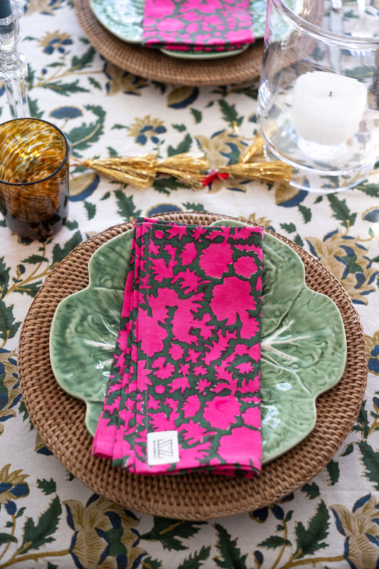 Napkin Set in Nila Print