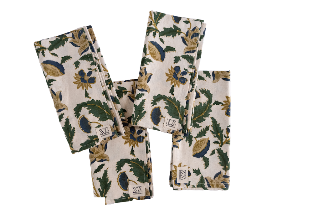 Napkin Set in Isa Print