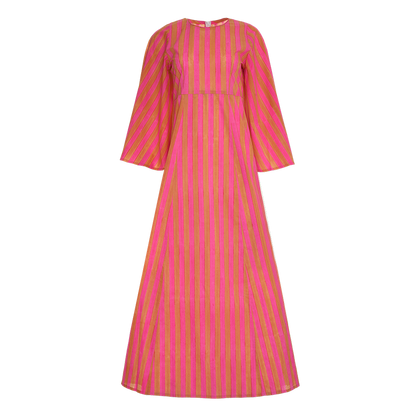 Stevie Dress in Thick Stripes