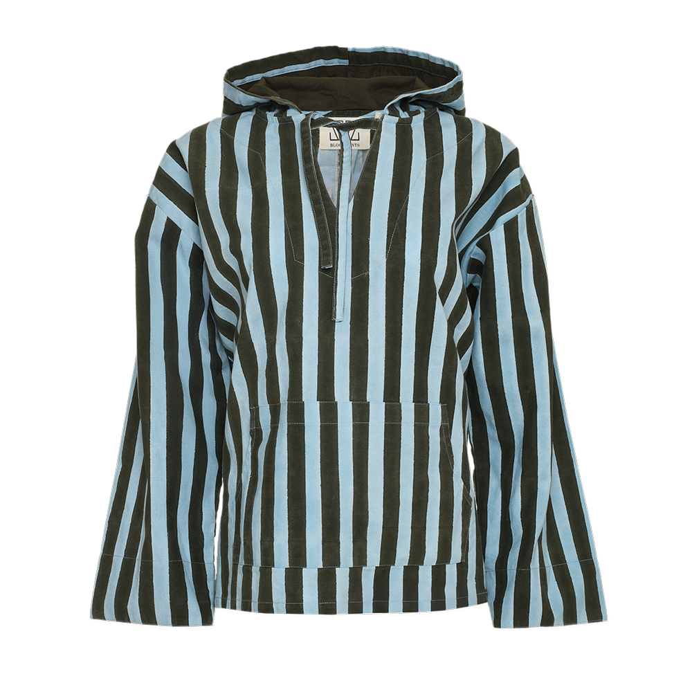 Surf Pullover in Thick Stripes