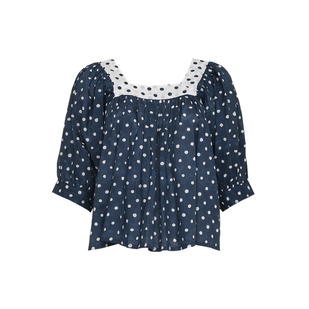 Viti Top in Polka Dots