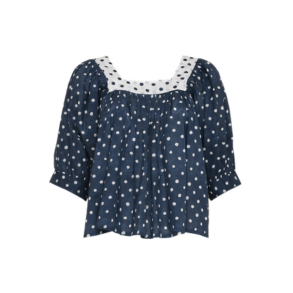 Viti Top in Polka Dots