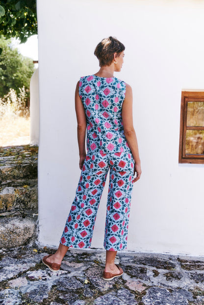 Disco Pants in Lisbon Print