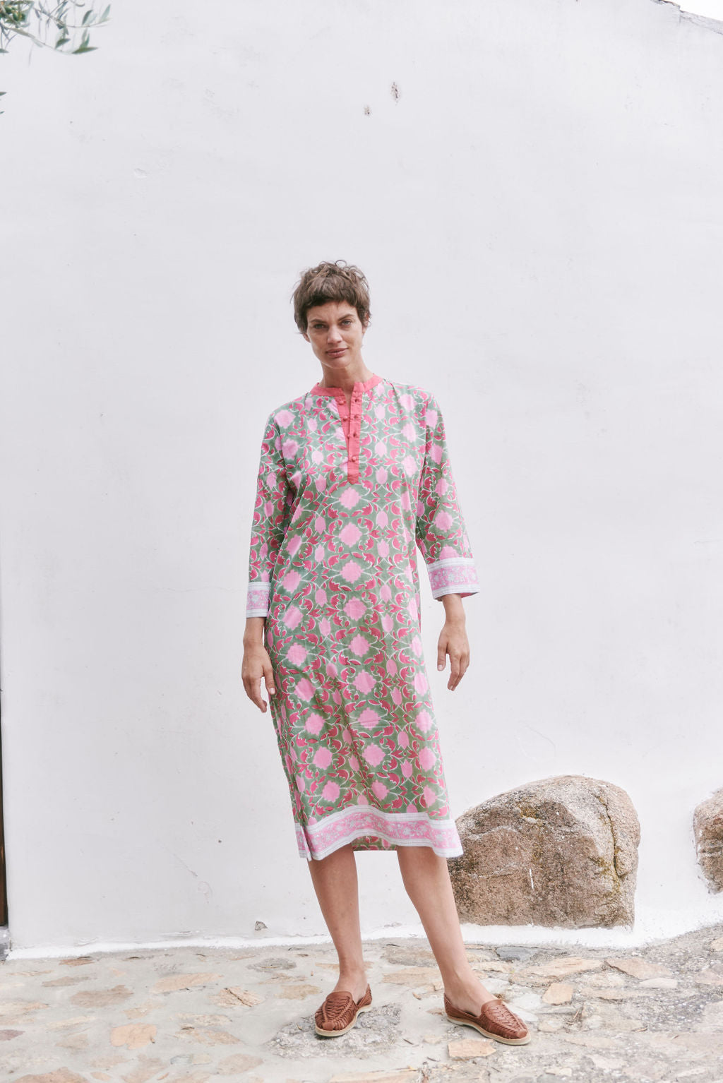 Isle Frock in Lisbon Print