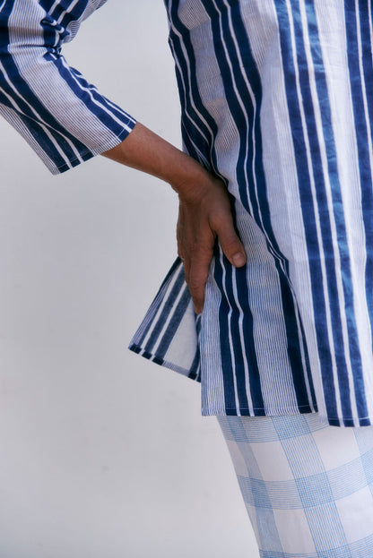 Primavera Tunic in Seaside Stripes