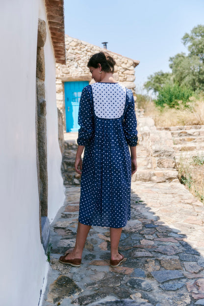 Kitty Dress in Polka Dots