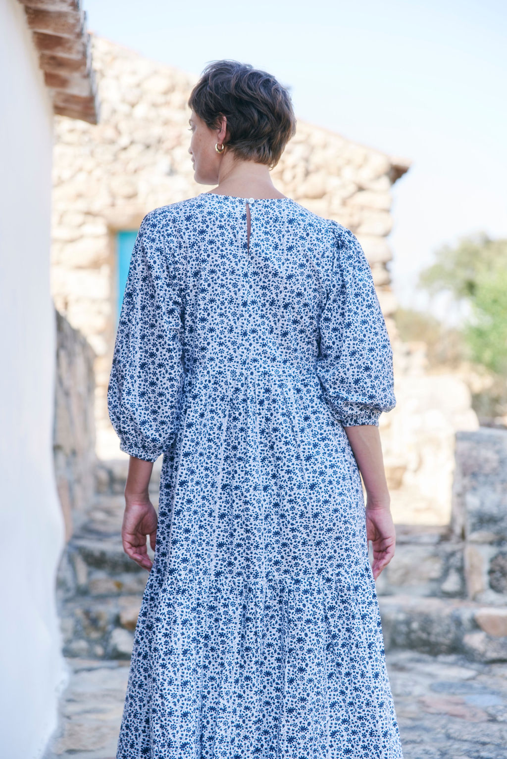 Orti Dress in Ditsy Print