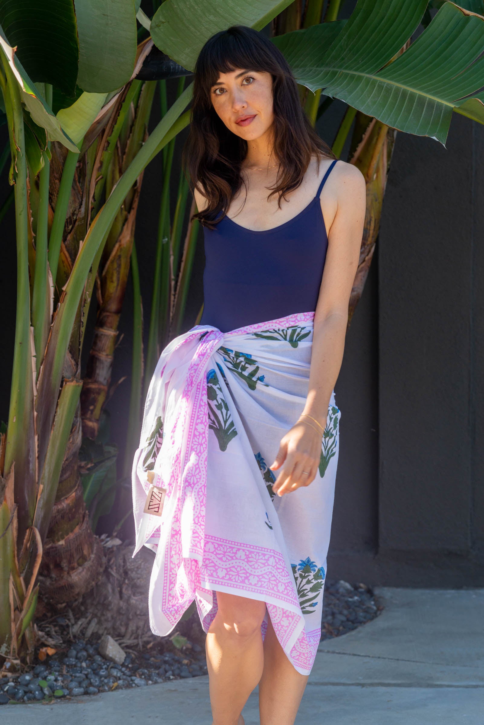 Final Sale: Sarong in Bright Blue